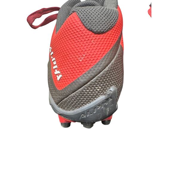 Nike 12.5 Men Red Black Alpha Pro 2 TD Bred Cleat Football Sport Field Grass - Picture 11 of 15